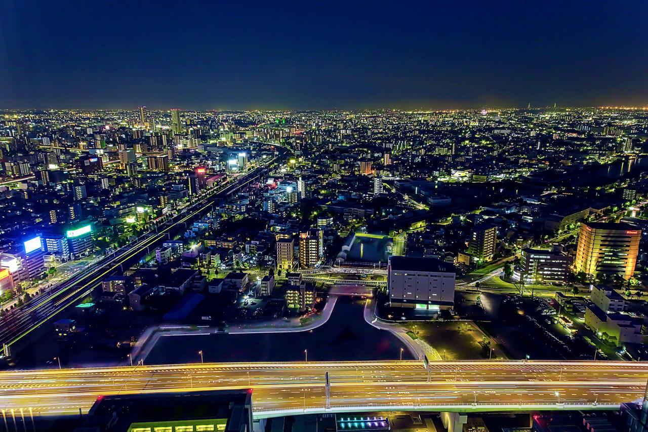 Nagoya Prince Hotel Sky Tower Екстериор снимка View of the city from the 30th floor of the hotel